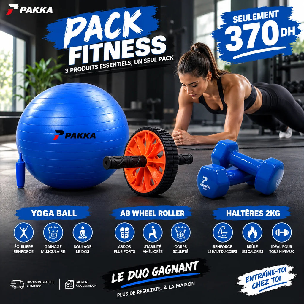 Pack Fitness 3 Pièces en 1